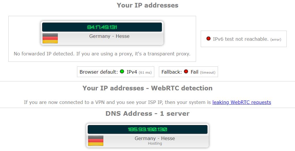 Test af CyberGhost IP-læk