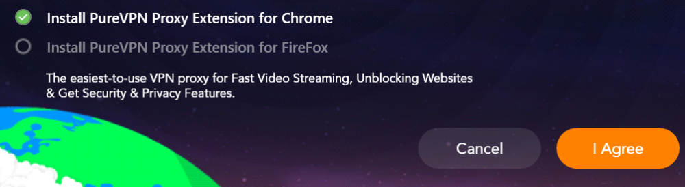 PureVPN har proxyudvidelse til Chrome