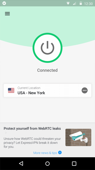 ExpressVPN Android-klient