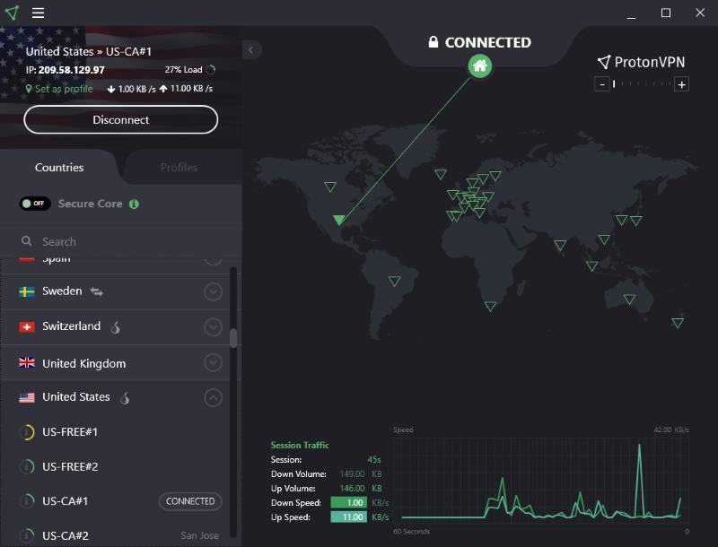 Proton VPN-abonnement hvordan det bruges